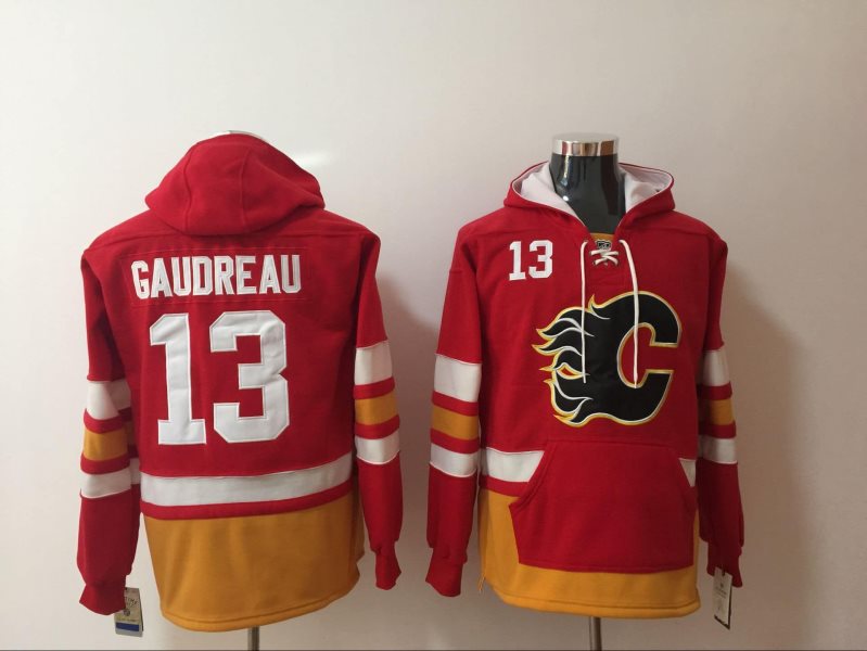 NHL Flames 13 Johnny Gaudreau Hoodie Sweatshirt