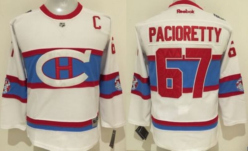 NHL Canadiens 67 Max Pacioretty White 2016 Winter Classic Youth Jersey