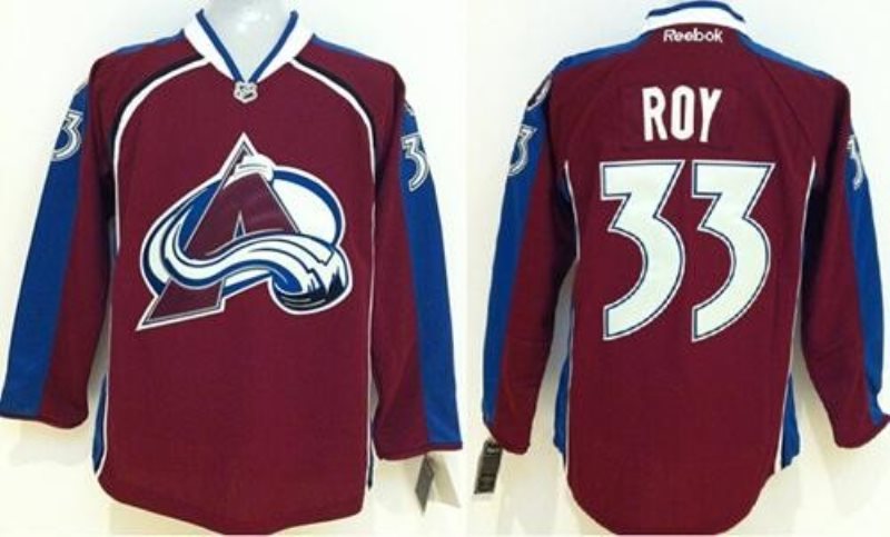 NHL Avalanche 33 Patrick Roy Red Youth Jersey
