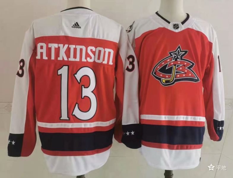 NHL Jackets 13 Cam Atkinson 2021 New Adidas Men Jersey
