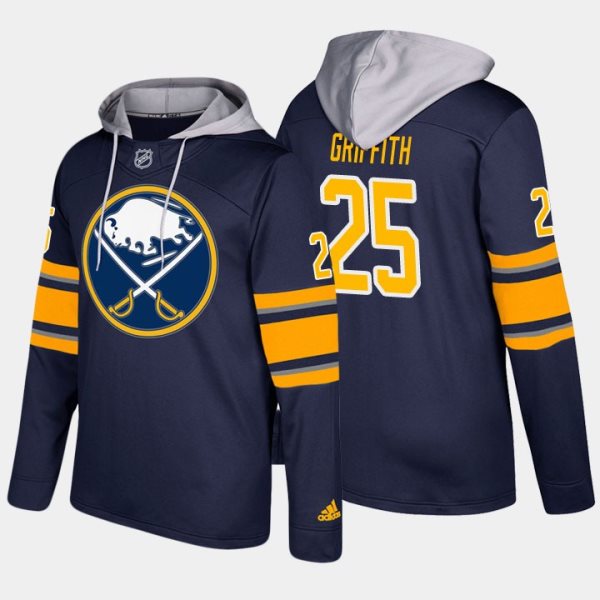 NHL Sabres 25 Seth Griffith Name And Number Men Hoodie