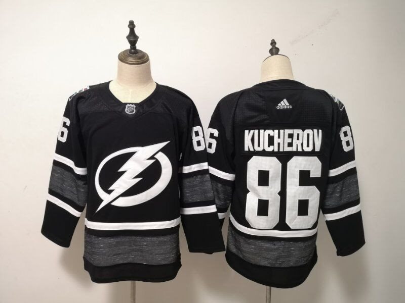 NHL Lightning 86 Nikita Kucherov Black 2019 All-Star Game Adidas Men Jersey