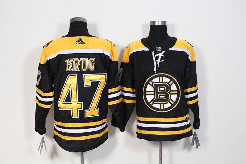 NHL Bruins 47 Torey Krug Black Adidas Men Jersey