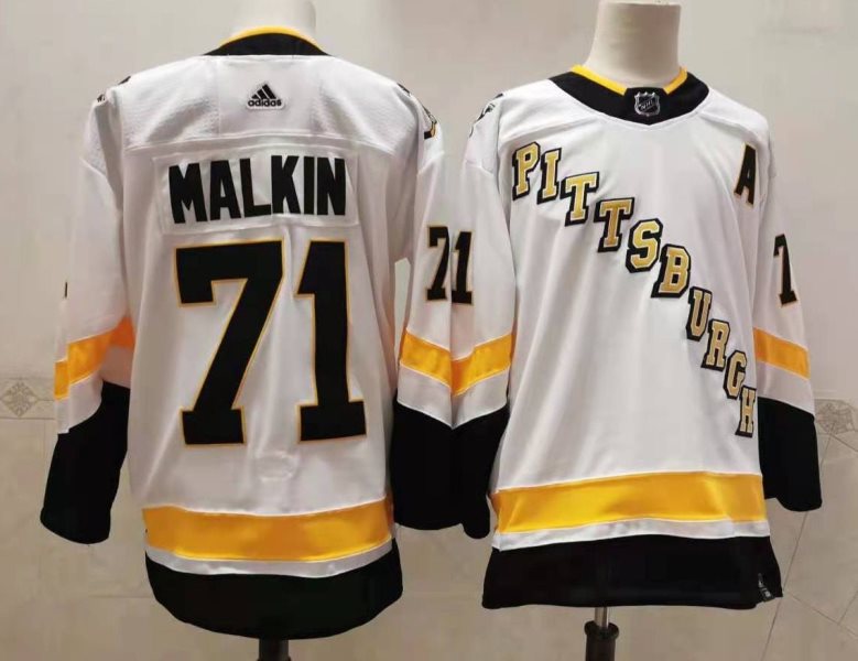 NHL Penguins 71 Evgeni Malkin 2020 New Adidas Men Jersey