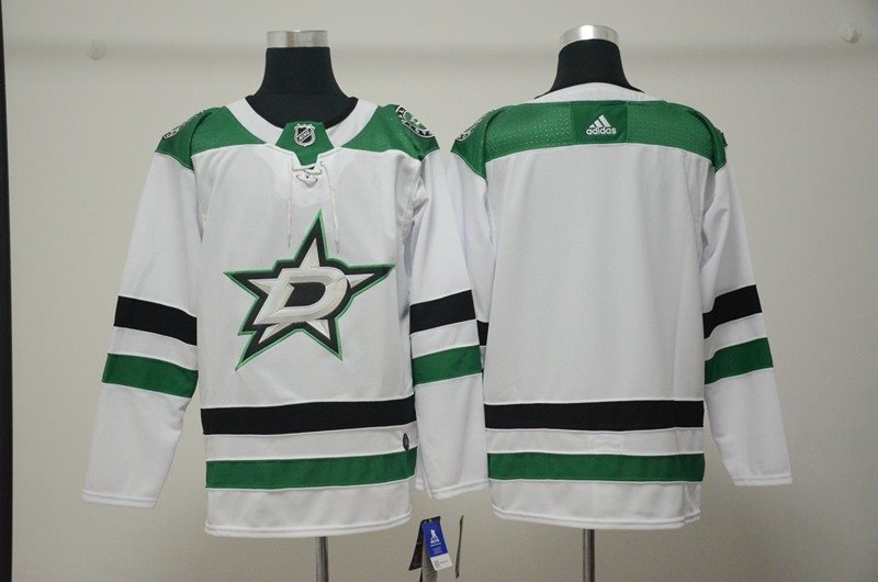NHL Stars Blank White Adidas Men Jersey