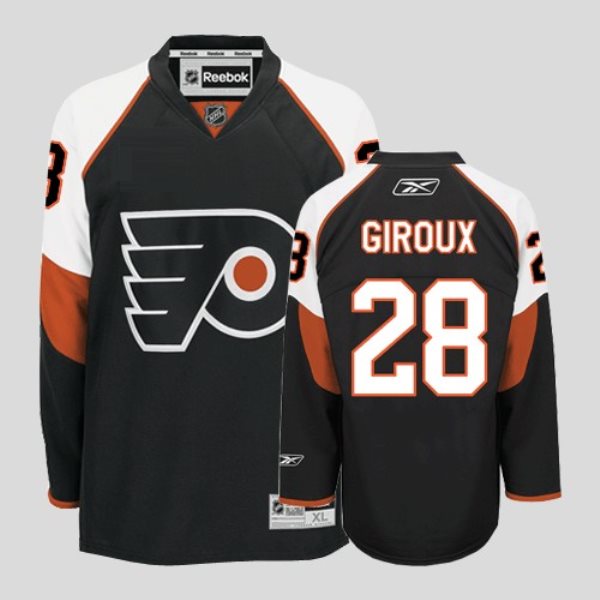 NHL Flyers 28 Claude Giroux Black Youth Jersey