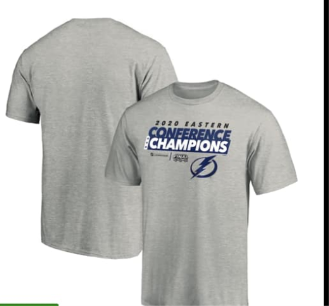 NHL Tampa Bay Lightning Grey T-shirt