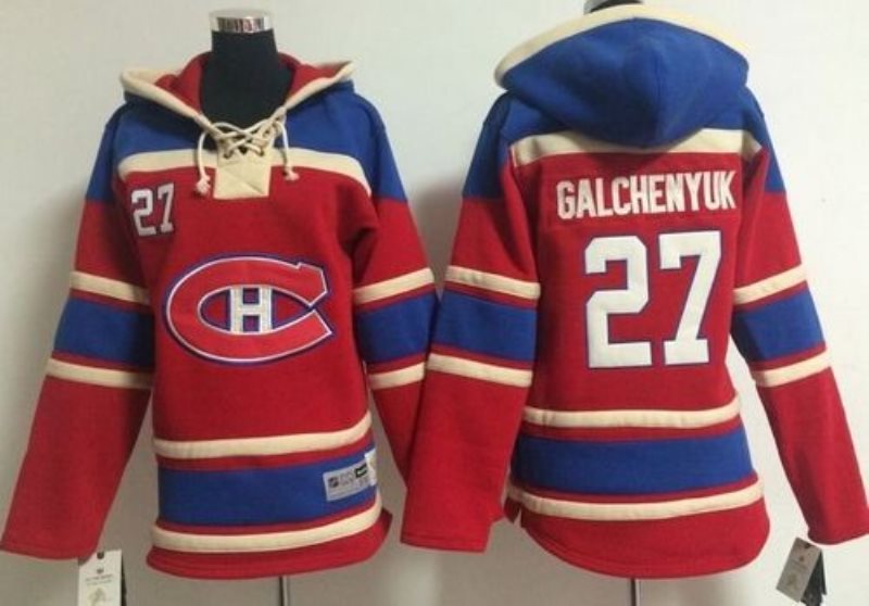 NHL Canadiens 27 Alex Galchenyuk Red Youth Sweatshirt
