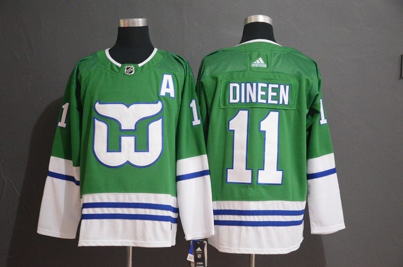 NHL Whalers 11 Kevin Dineen Adidas Men Jersey