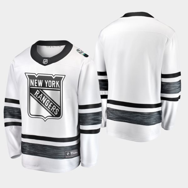 NHL Rangers White 2019 All-Star Game Adidas Men Jersey