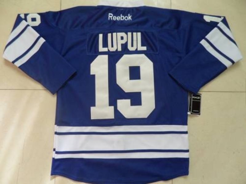 NHL Maple Leafs 19 Joffrey Lupul Blue Third Men Jersey