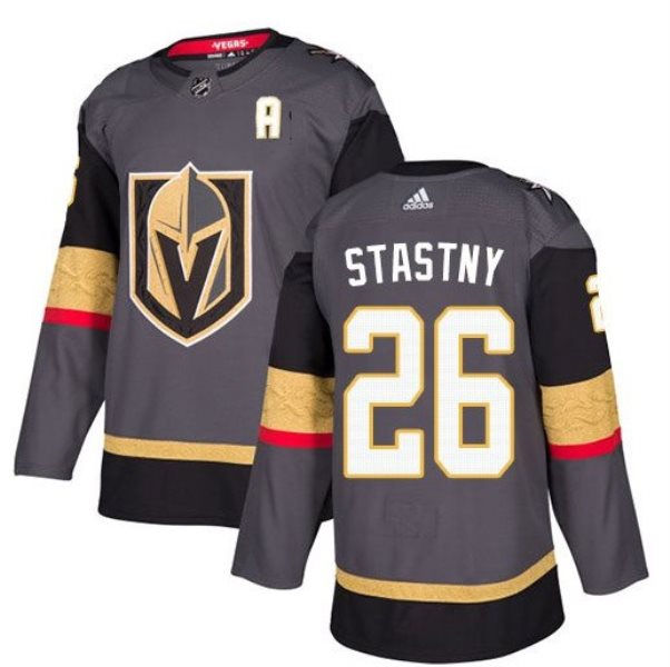 NHL Vegas Golden Knights 26 Paul Stastny Grey Adidas Men Jersey