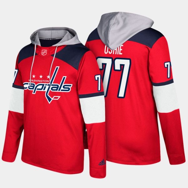 NHL Capitals 77 T.J. Oshie Name And Number Men Hoodie