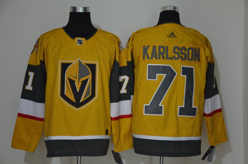 NHL Knights 71 William Karlsson 2020 New Adidas Men Jersey