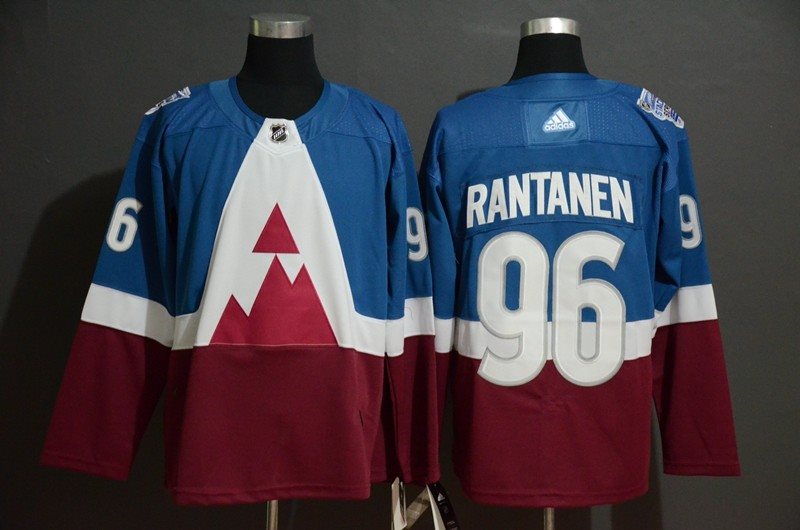 NHL Avalanche 96 Mikko Rantanen Blue Red 2020 Stadium Series Adidas Men Jersey