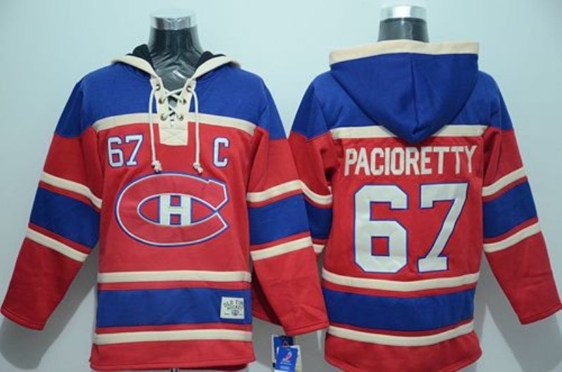NHL Canadiens 67 Max Pacioretty Red Men Sweatshirt