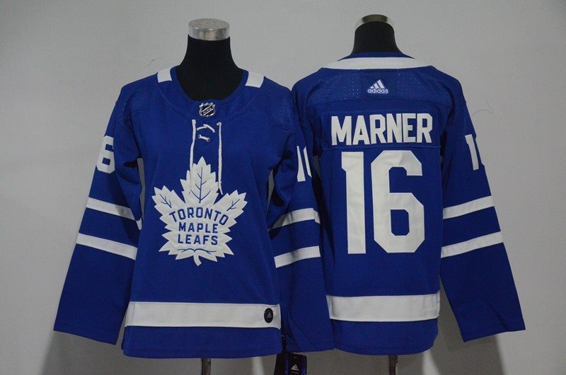 NHL Maple Leafs 16 Mitchell Marner Blue Adidas Youth Jersey