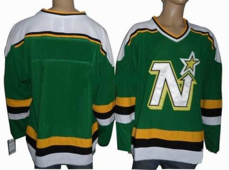 NHL Stars Blank Green Men Jersey