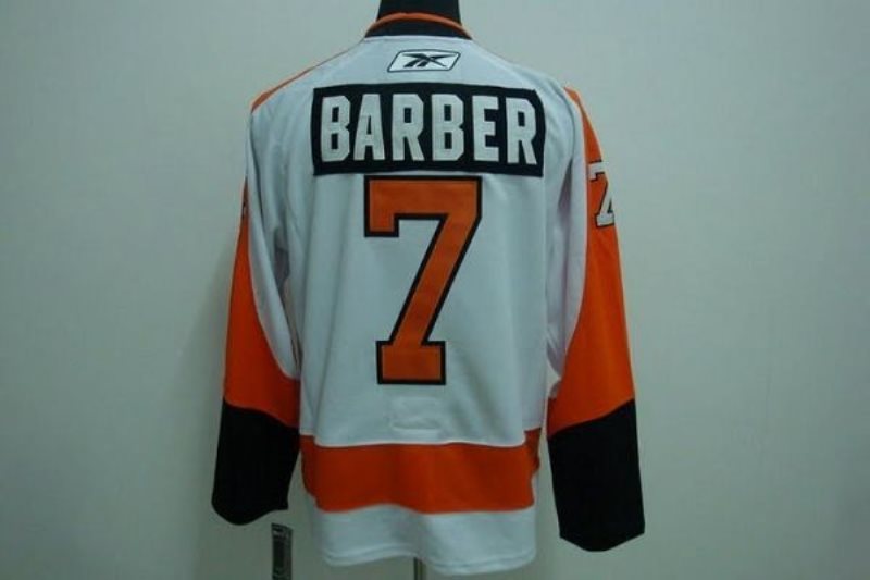 NHL Flyers 7 Barber Winter Classic White Men Jersey