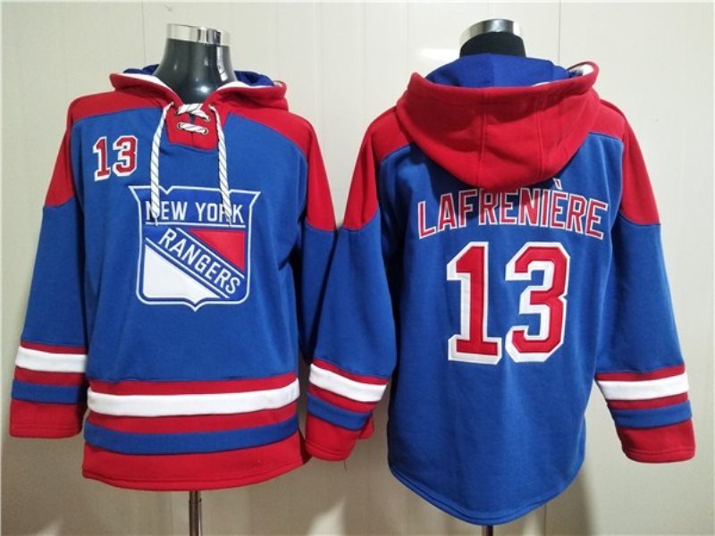 Men's New York Rangers #13 Alexis Lafreni