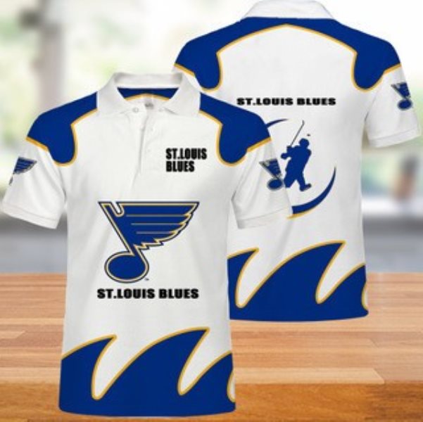 NHL St. Louis Blues Polo Shirts