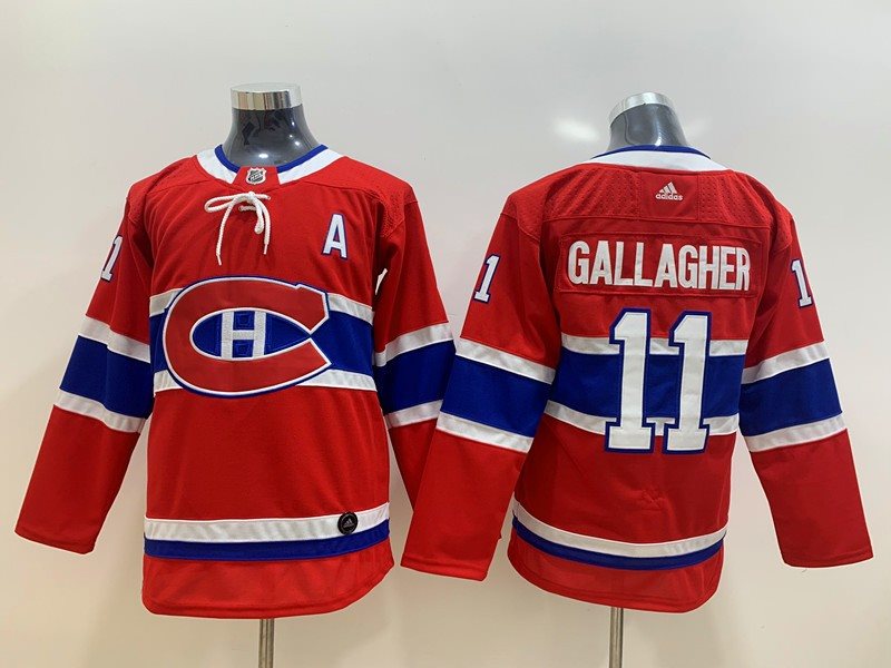 NHL Canadiens 11 Brendan Gallagher Red Adidas Youth Jersey