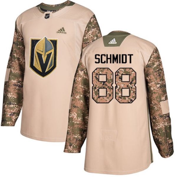NHL Golden Knights 88 Nate Schmidt Camo 2017 Veterans Day Adidas Men Jersey