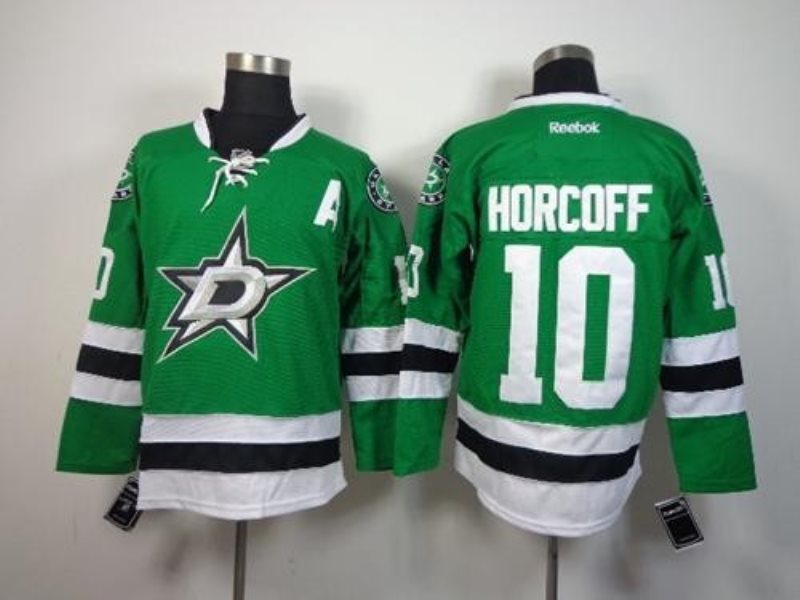 NHL Stars 10 Shawn Horcoff Green Men Jersey