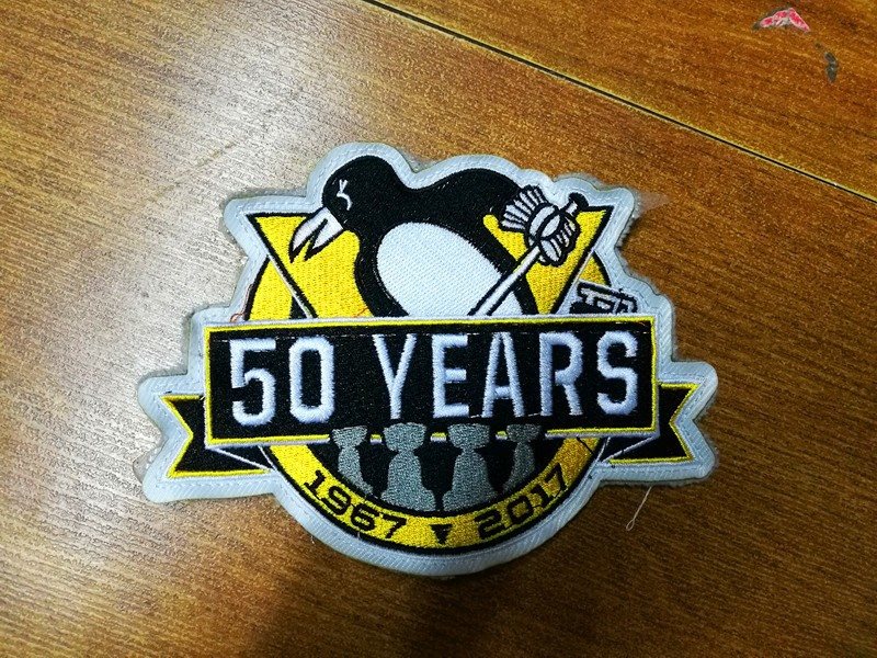 NHL Pittsburgh Penguins 50th Anniversary Jersey Patch