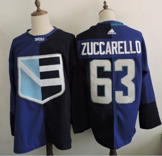 Team Europe 63 Mats Zuccarello 2016 World Cup of Hockey Blue Jersey