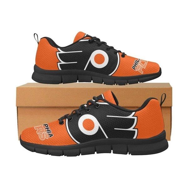 Men's NHL Philadelphia Flyers Lightweight Running Shoes 003