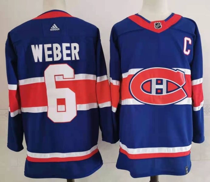 NHL Canadiens 6 Shea Weber 2020 New Jersey
