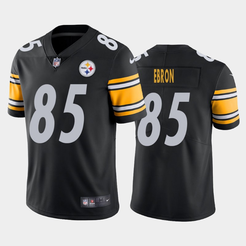 Men's Pittsburgh Steelers Black #85 Eric Ebron Vapor Untouchable Limited Stitched Jersey