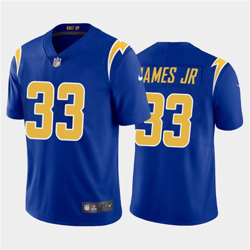 Men's Los Angeles Chargers #33 Derwin James 2020 Royal Vapor Untouchable Limited Stitched NFL Jersey