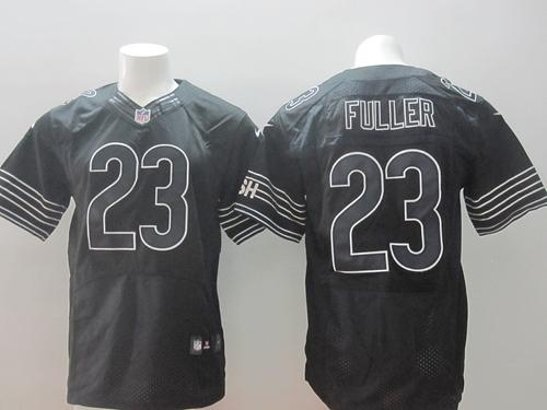 Nike Bears #23 Kyle Fuller Black Shadow Men's Stitched NFL Elite Jersey