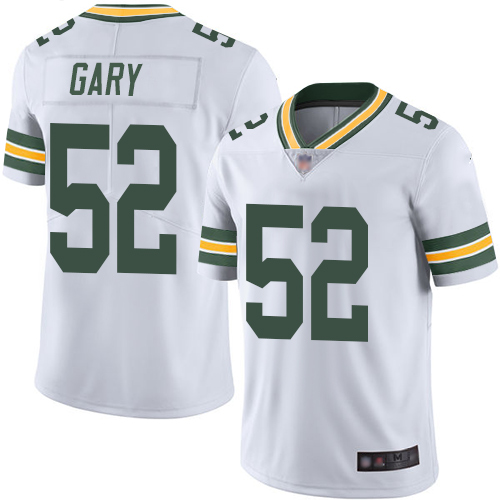 Nike Packers #52 Rashan Gary White Men's Stitched NFL Vapor Untouchable Limited Jersey
