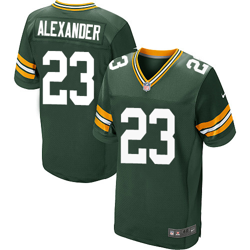 Nike Packers #23 Jaire Alexander Green Team Color Men's Stitched NFL Elite Jersey