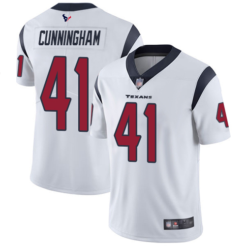 Nike Texans #41 Zach Cunningham White Men's Stitched NFL Vapor Untouchable Limited Jersey