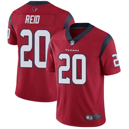 Nike Texans #20 Justin Reid Red Alternate Men's Stitched NFL Vapor Untouchable Limited Jersey