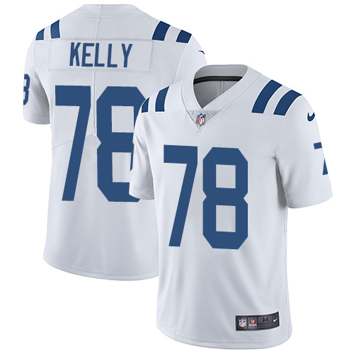 Nike Colts #78 Ryan Kelly White Men's Stitched NFL Vapor Untouchable Limited Jersey