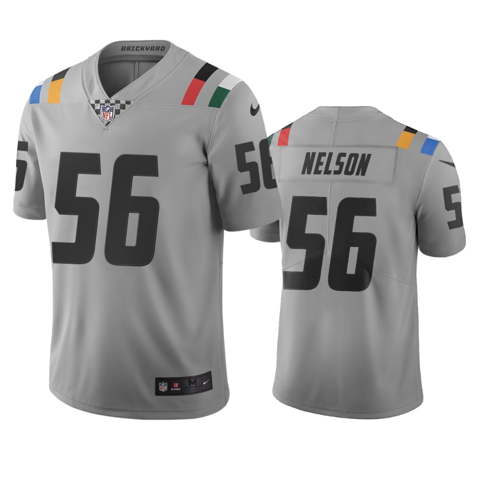 Indianapolis Colts #56 Quenton Nelson Gray Vapor Limited City Edition NFL Jersey