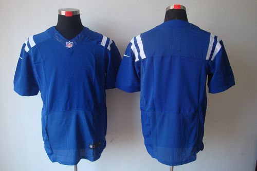 Nike Colts Blank Royal Blue Team Color Men's Stitched NFL Elite Jersey
