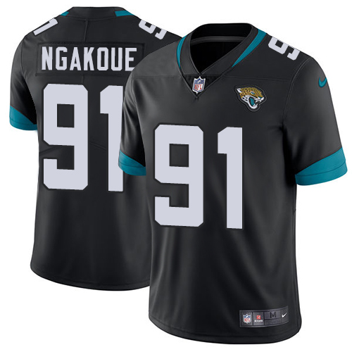 Nike Jaguars #91 Yannick Ngakoue Black Team Color Men's Stitched NFL Vapor Untouchable Limited Jersey