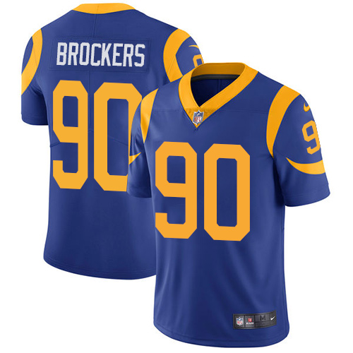Nike Rams #90 Michael Brockers Royal Blue Alternate Men's Stitched NFL Vapor Untouchable Limited Jersey