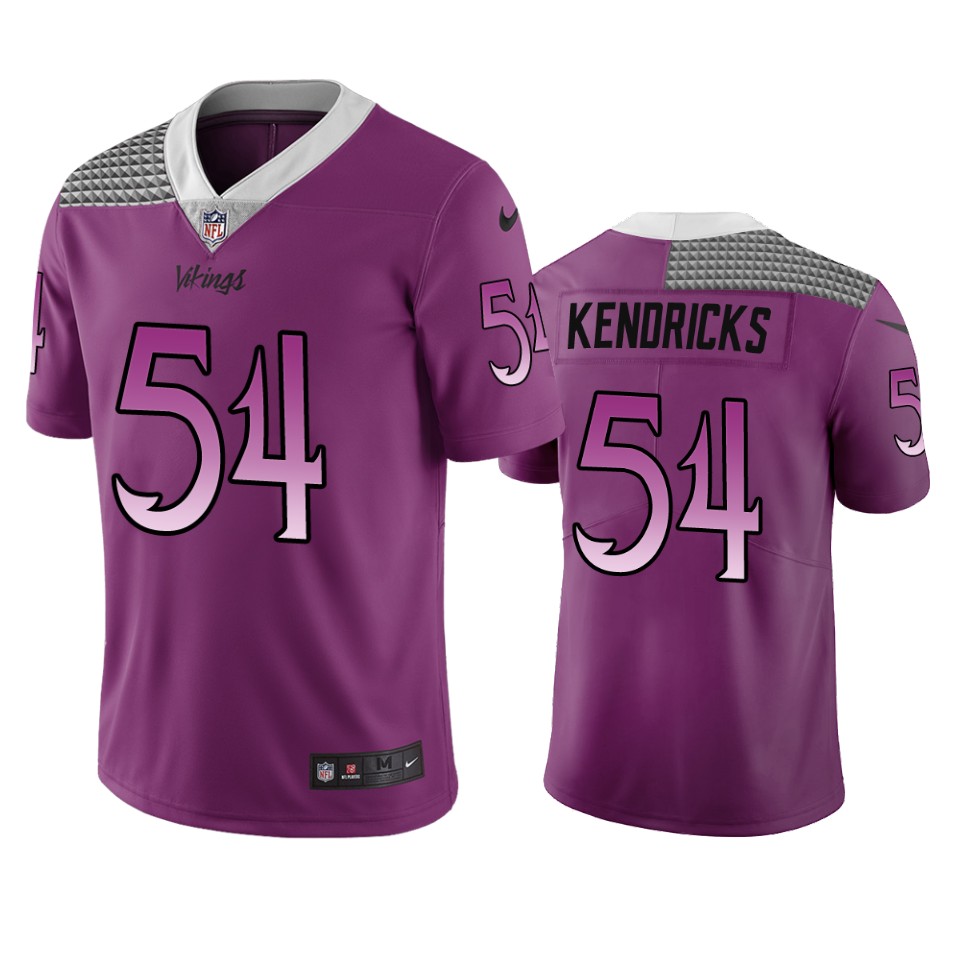 Minnesota Vikings #54 Eric Kendricks Purple Vapor Limited City Edition NFL Jersey