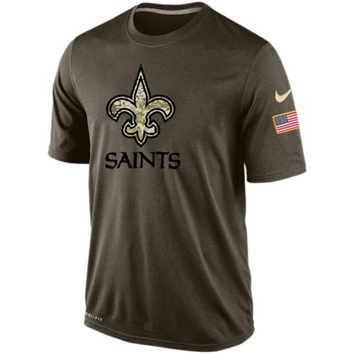 Men's New Orleans Saints Salute To Service Nike Dri-FIT T-Shirt