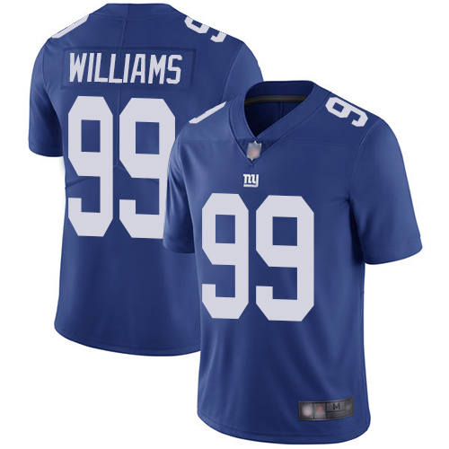 Nike Giants #99 Leonard Williams Royal Blue Team Color Men's Stitched NFL Vapor Untouchable Limited Jersey
