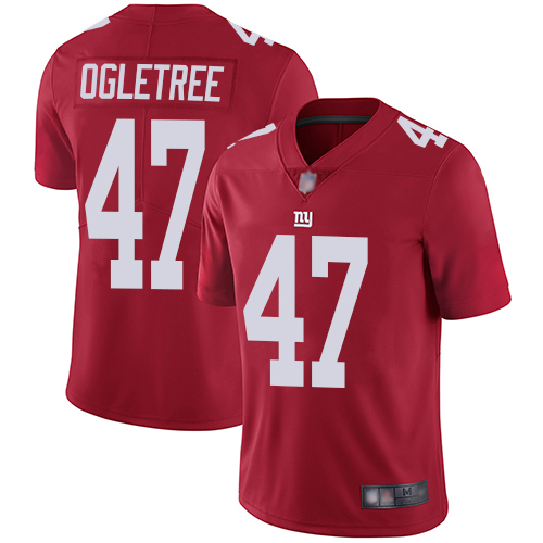 Nike Giants #47 Alec Ogletree Red Alternate Men's Stitched NFL Vapor Untouchable Limited Jersey