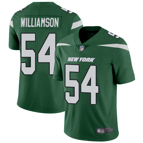 Nike Jets #54 Avery Williamson Green Team Color Men's Stitched NFL Vapor Untouchable Limited Jersey