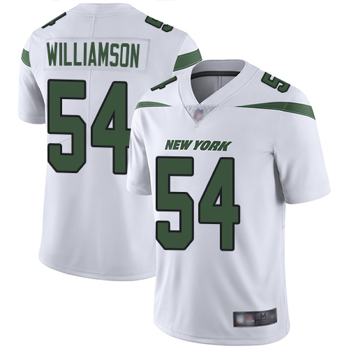 Nike Jets #54 Avery Williamson White Men's Stitched NFL Vapor Untouchable Limited Jersey